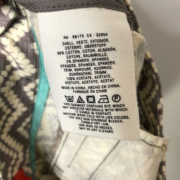 Anthropologie Cartonnier Taupe Cream Shorts - Picture 13 of 13